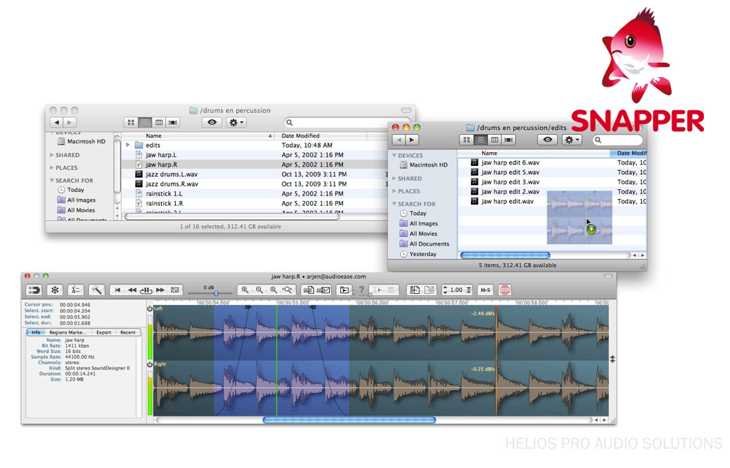 Audio Ease Snapper 2