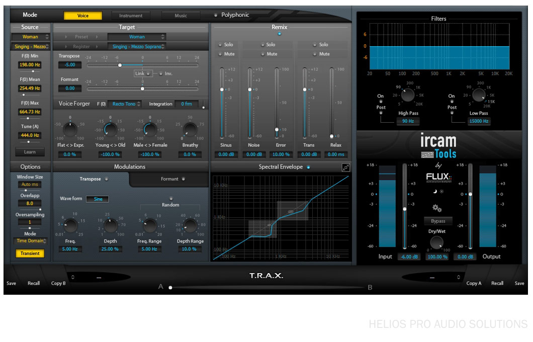 FLUX Ircam Trax V3