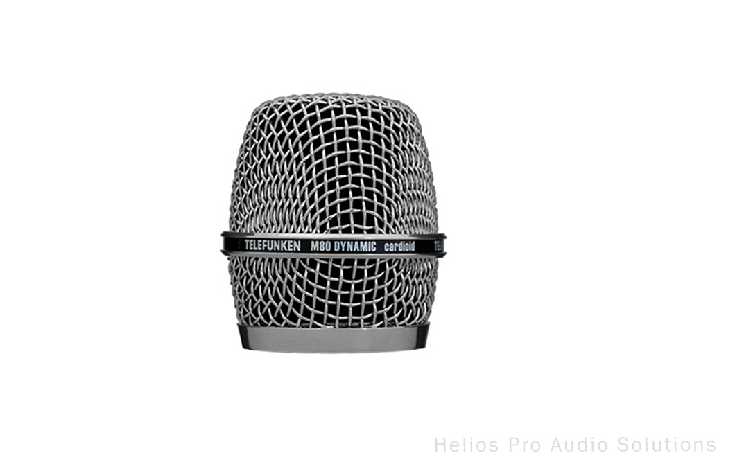 Telefunken Elektroakustik M80 Head Grill Chrome