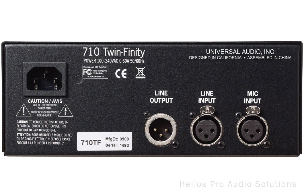 Universal Audio 710 Twin-Finity