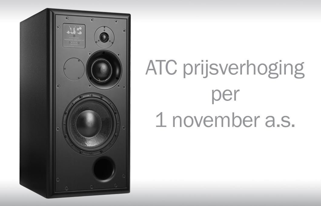 ATC prijsverhoging per 1 november a.s.