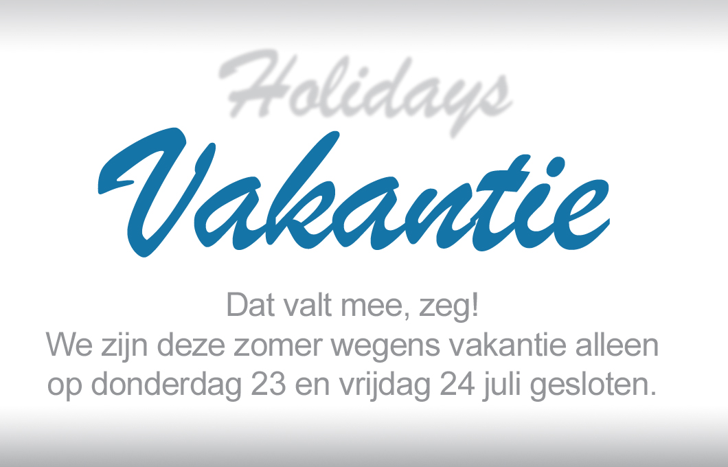 Vakantiemelding