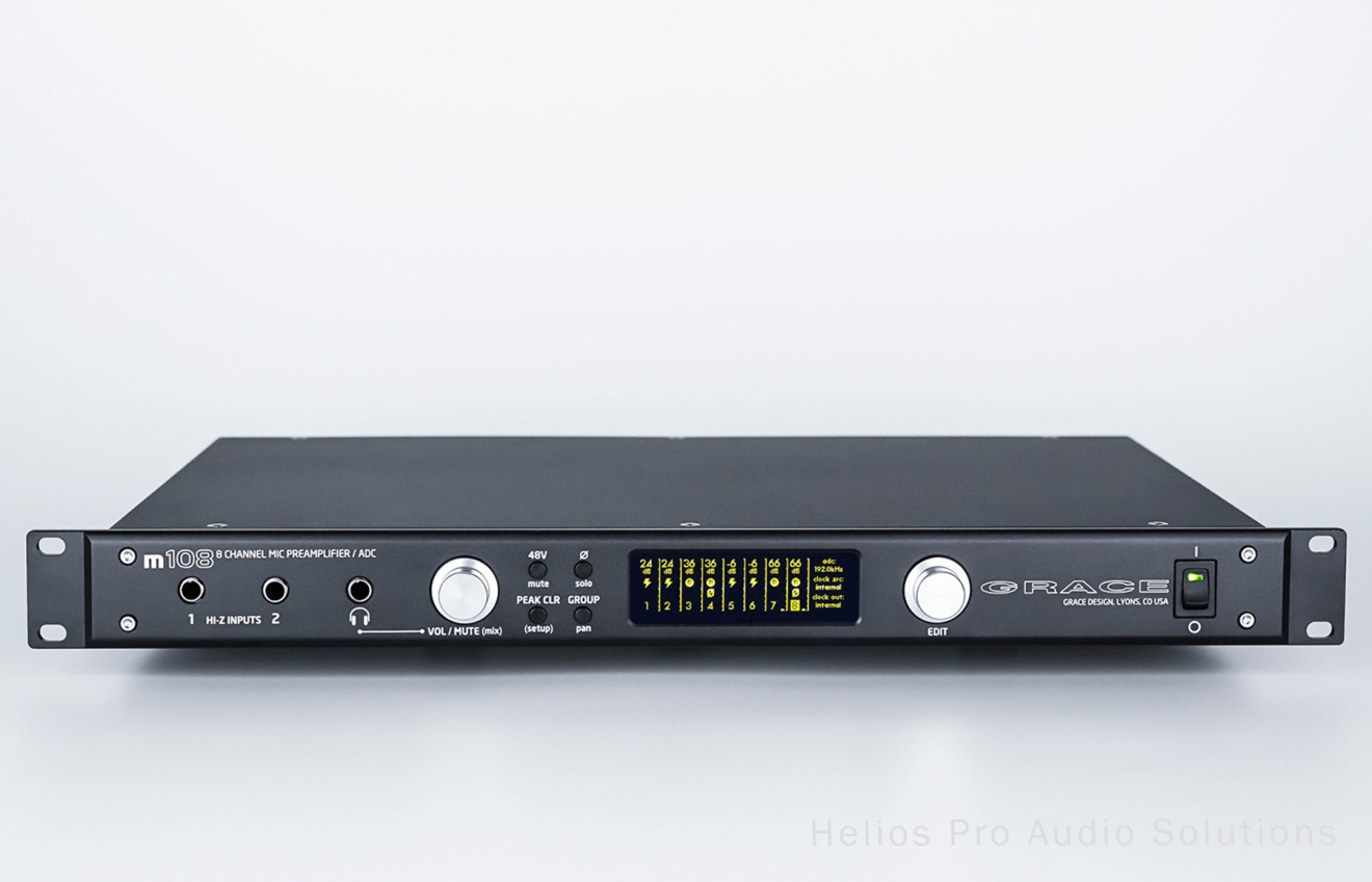 Grace Design M108 + Dante